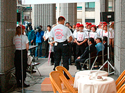 2003年（平成15年）6月28日開催、松山パトロール出陣式
